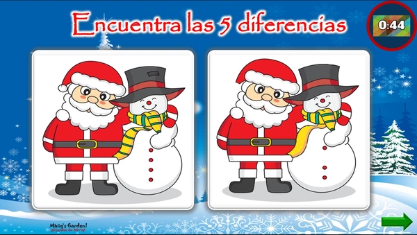 Juego Visual Encuentra Las Diferencias En Navidad Profe Social